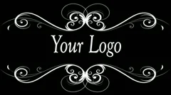 Intro swirls and beams Stock After Effects