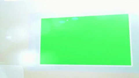 Intro template green screen frames motion graphics animated social media Stock Footage 299547659