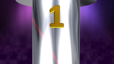 Intro Video with Countdown and Alpha Channel Stock Footage 305128286