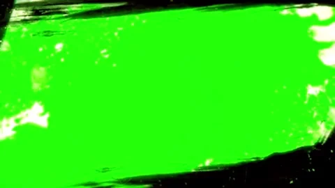 Intro video design ink drops effect green screen watercolor filter Stock Footage 299587073