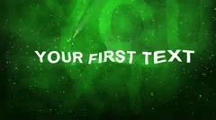 Intro wavy text Stock After Effects