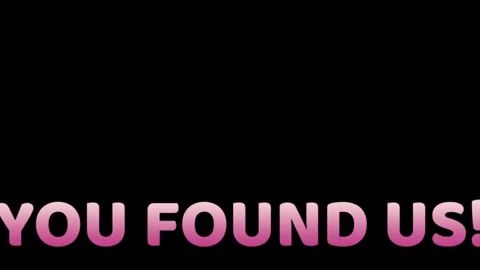 Intro - You Found Us. Pop-up text screen saver for blogs and other. Stock Footage 293197797