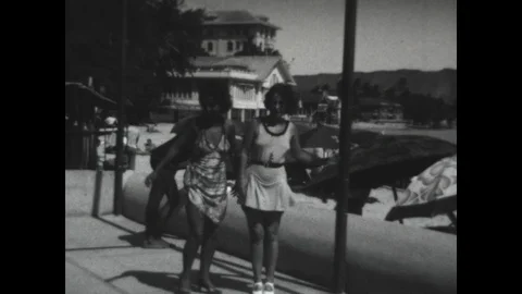 Introducing Duke Kahanamoku Stock Footage 89704979