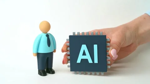 Introducing new AI products and tools for business. Revolution in business and Stock Footage 342813273