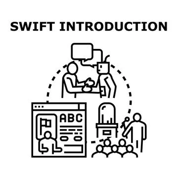 Introducing new technology and artificial intelligence concept Stock Illustration
