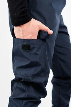 Introducing our stylish and functional cargo pants, expertly designed with .. Stock Photos