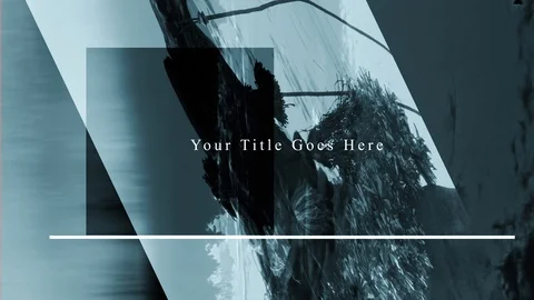 Intros and titles After Effects stock