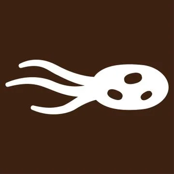 Intrude Microorganism Vector Icon Illustrazione stock
