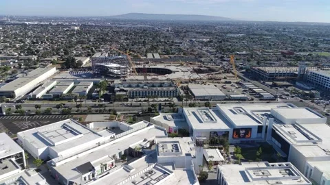 Intuit Dome Fly Over 動画素材 203979581