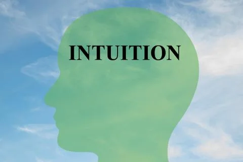 Intuition concept Иллюстрация