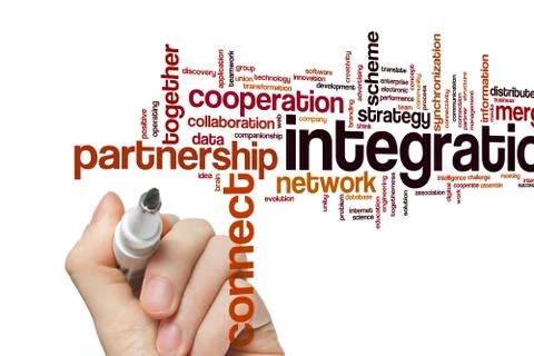 Intuition word cloud Stock Photos
