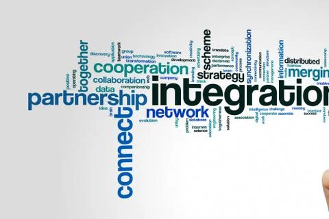 Intuition word cloud Stock Photos