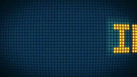 Invalid password, Led Display message Video stock 84992760