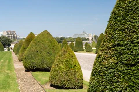 Invalides Garden Stock Photos