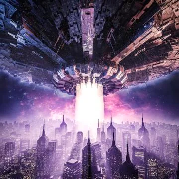 The invasion continues Stockillustratie