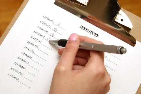 Inventory Check Stock Photos