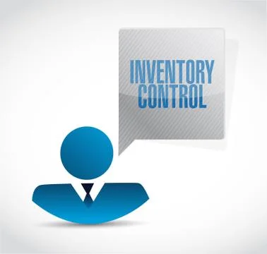 Inventory control icon avatar sign concept Ilustração Stock