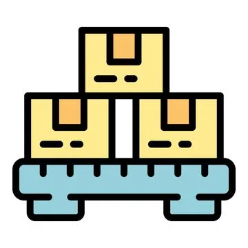 Inventory icon vector flat 스톡 일러스트