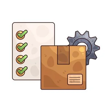 Inventory illustration イラスト素材