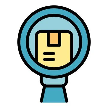 Inventory optimization icon vector flat イラスト素材