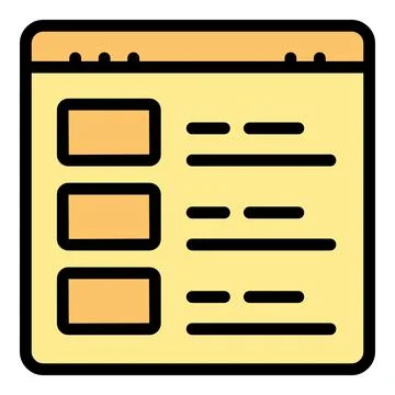 Inventory supplier icon vector flat Stock Illustration