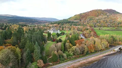Inveraray Castle (1) Stock Footage 254488039