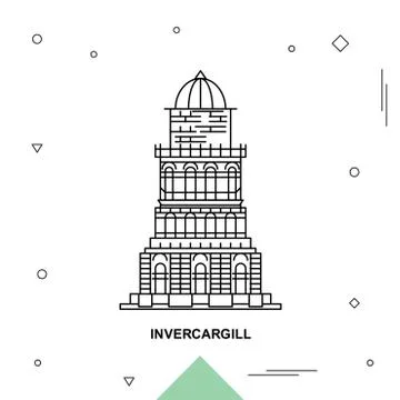 INVERCARGILL Ilustración de archivo