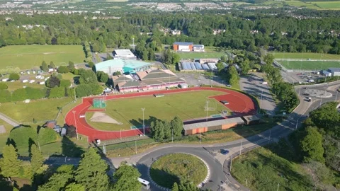 Inverness in Scotland by drone Stock Footage 281262328