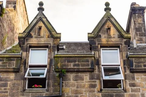 Inverness windows Stock Photos