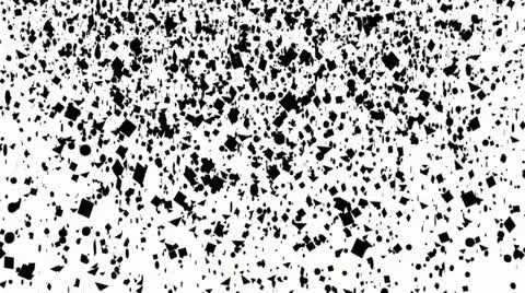 Inverse Confetti Video stock 11742220