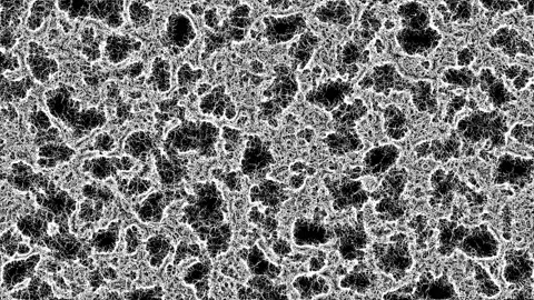 Inverted Ink Fluid Texture Effect with More Contrasting Texture 스톡 동영상 153768712