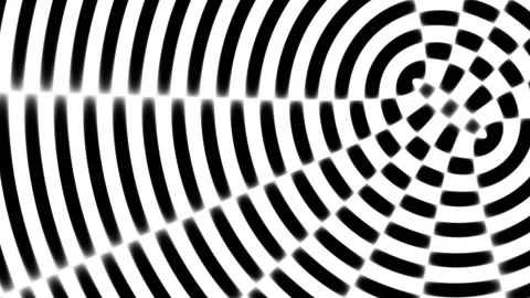 Inverted Spacetime Weird Warped Distorted Mask Links Stock Footage 143890734