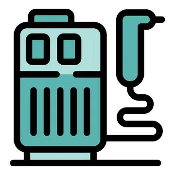 Inverter welding machine with electrode holder producing electric arc Stock Illustration