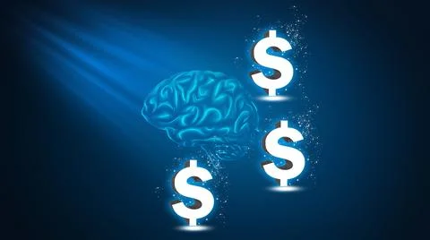 Invest in learning - improving knowledge,3D illustration Stock Illustration