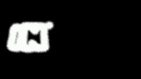 Invest Text Spraypaint Effect Graffiti Kit Masks Collection Stock Footage 113889663