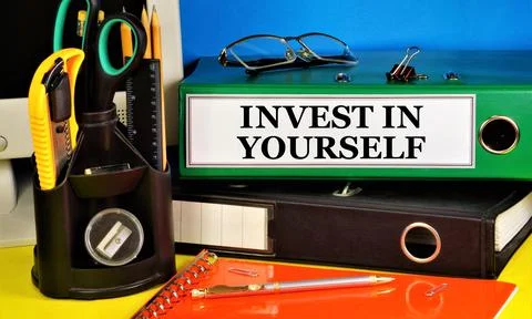 Invest in yourself. Stock Photos