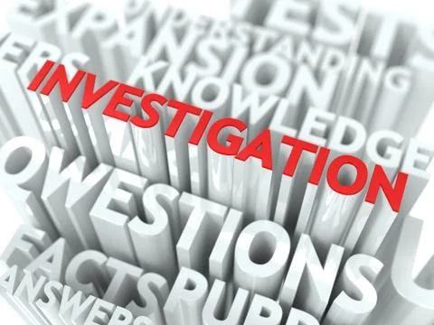 Investigation Concept. Stock Illustration