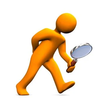 Investigation Stock Illustration