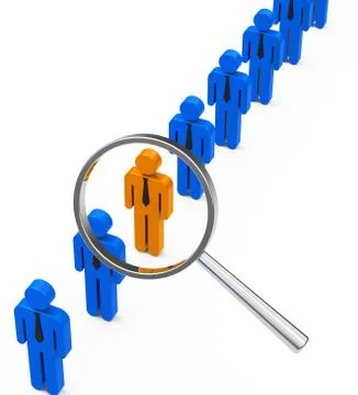 The investigation Stock Illustration