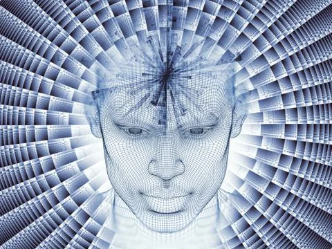 Investigation on Mind Stockillustratie