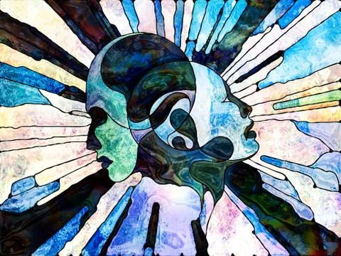 Investigation on Shape Division イラスト素材