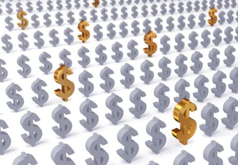 Investing wisely Stock Illustration