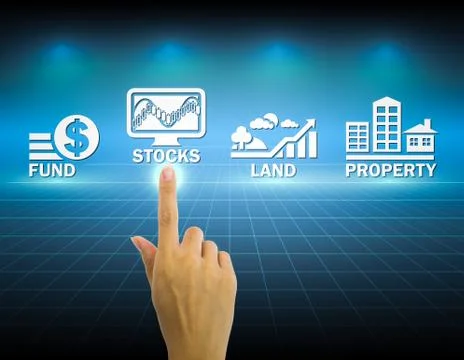 Investment concept design Stock Illustration