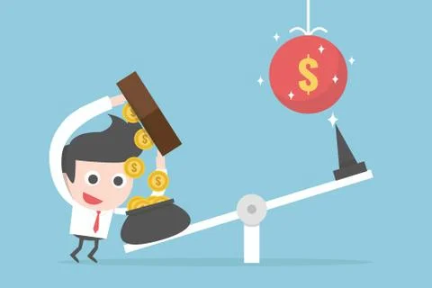 Investment concept Stock Illustration