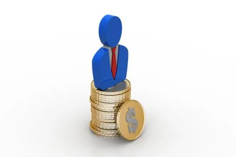 Investment concept Free Stock Illustration