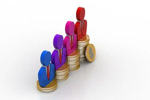 Investment concept Free Stock Illustration