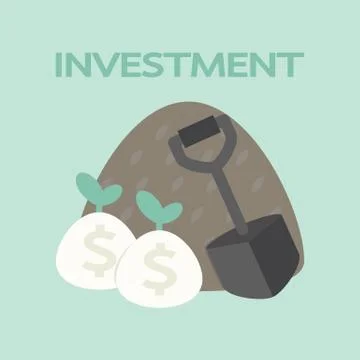 Investment Illustrazione stock