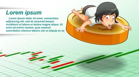 Investment. Stock Illustration