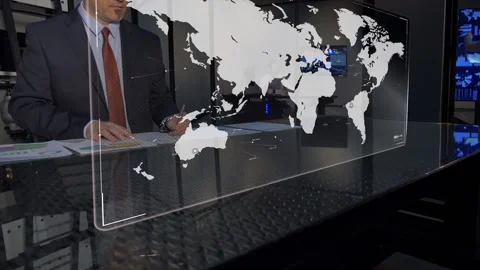 Investment Map  Stock Footage 194836526
