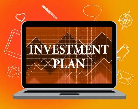  Investment Plan Showing Proposition Projects And Formula Stock Illustration